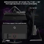 Gameon GOPS27180VA 27" FHD VA 180Hz 0.5ms Gaming Monitor With AMD Sync & FreeSync (Compatible) - Image 3