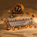 GravaStar Mercury K1 Pro 75% Wireless Mechanical Gaming Keyboard For Windows XP & Above/Mac - Battle Worn Yellow - Image 2