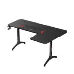 Gamax-R Gaming Table (L-Shaped), Heavy Weight Legs with Mousepad (160*100*75cm) - Black