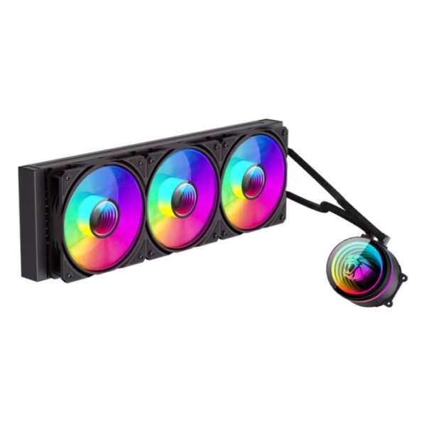 GameMax IceBurg 360MM ARGB CPU Liquid Cooler - Black