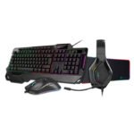 SharX Jaws JS4X1 4-In-1 Gaming Bundle, Keyboard (English & Arabic) Mouse, Headset & MousePad - Image 3