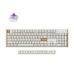 Keychron K10 HE Special Edition Wireless 80% Wireless Mechanical Keyboard BT 5.1 / 2.4GHz / USB-C (Arabic Layout) - White - Image 3