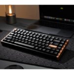 KeyChron K2 HE 75% Wireless Magnetic Switch Keyboard, 100Hz Polling Rate, Light Effect,Nebula Linear Switch (Arabic Keyboard) - Black (Special Edition) - Image 2
