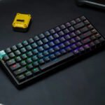 KeyChron K2 HE 75% Wireless Magnetic Switch Keyboard, 100Hz Polling Rate, Light Effect,Nebula Linear Switch (Arabic Keyboard) - Black - Image 2