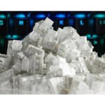 Glorious Kailh Mechanical Switches (120x) Compatible With Glorious Modular Mechanical Keyboard - White - Image 2