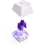 NZXT FUNCTION 2 Wired Optical Gaming Keyboard - White - Image 2
