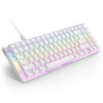 NZXT FUNCTION 2 MINI TKL Wired Optical Gaming Keyboard - White - Image 3