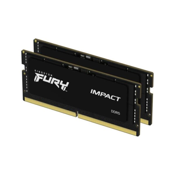 Kingston FURY Impact 32GB (2x16GB) 6400MT/s CL38 DDR5 SODIMM | KF564S38IBK2