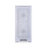 LIAN LI Lancool 215 Mid-Tower Tempered Glass Side Panel Case with 2 Fan - White - Image 2