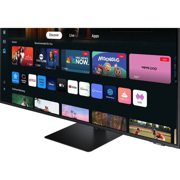 SamSung M7 32" 4K VA Panel 60Hz 4ms (GtG) USB Type-C With Speaker, Smart Monitor - Black - Image 2