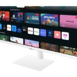 SamSung M7 32" 4K VA Panel 60Hz 4ms (GtG) USB Type-C With Speaker, Smart Monitor - White - Image 2
