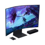 Samsung Odyssey Ark 2nd Gen. (G97NC) 55" 4K UHD (3840 x 2160), VA Panel, 1ms(GTG), 165Hz, 4 Input Multi View, Quantum Mini-LED, AMD FreeSync Premium Pro, HDMI 2.1, Adjustable HAS PIVOT Stand, 1000R Curved Gaming Monitor - Image 3