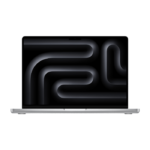 Apple MacBook Pro 14'' M3 Chip 8-Core CPU 10-Core GPU 8GB RAM 512GB SSD (Eng/Arb KB) - Silver + Freegift Lenovo E310 True Wireless Stereo Earbuds - Image 3