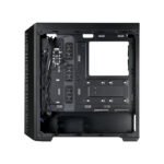 Cooler Master MasterBox 520 Mid Tower Mesh Steel ABS Plastic Tempered Glass Side Panel Case with 3 ARGB Fans - Black - Image 2