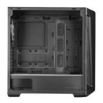 Cooler Master MasterBox 540 Mid-Tower ARGB Ether Front Panel Removable Top Panel Tempered Glass Front Dark Mirror Panel with Case - Black - Image 3