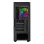 Cooler Master MasterBox 540 Mid-Tower ARGB Ether Front Panel Removable Top Panel Tempered Glass Front Dark Mirror Panel with Case - Black - Image 2