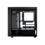 Cooler Master MB600 ARGB Mid Tower Case, Optimized Airflow, 140mm Sickleflow Fans - Black - Image 2