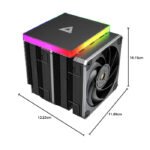 Montech Metal DT24 Premium - CPU Air Cooler - Image 2