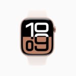 Apple Watch Series 10 GPS 46mm OLED Retina Rose Gold Aluminium with Light Blush Sport Band – M/L ( Apple Official One Year Warranty ) - Image 2