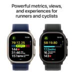 Apple Watch Ultra 2 GPS + Cellular 49mm Natural Titanium with Navy Ocean Band ( Apple Official One Year Warranty ) - Image 2