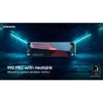 Samsung 2TB 990 PRO PCIe 4.0 x4 M.2 Internal Heatsink SSD (Playstation5 Compatible) - Image 2