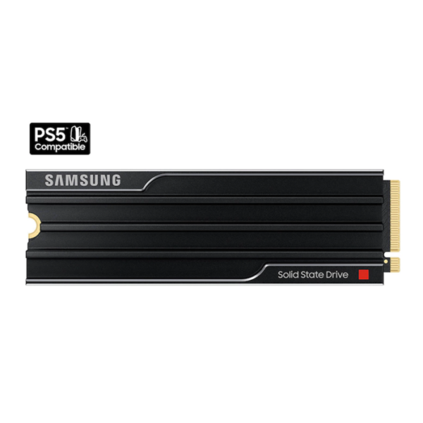 Samsung (9100 PRO) With Headsink 4TB Internal SSD PCIe Gen 5x4 NVMe, Speeds Up to 14800 MB/s, PS Compatible