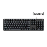 Logitech G413 SE Wired Mechanical Gaming Keyboard English/Arabic With Tactile Mechanical Switch - Black