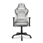 Cougar Armor Elite PVC Leather,Body-Embrace High Back Design,Adjustable Arm Rest,5 Star Metal Base,Gas Lift Height Adjustment -White - Image 2