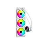 Gameon Kraken Series 360 high Performance Bearing, Temperature Display, 360mm Liquid CPU Cooler - White - Image 3