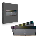 CORSAIR DOMINATOR® TITANIUM RGB 64GB (2x32GB) DDR5 DRAM 6000MT/s CL30 AMD EXPO & Intel XMP Memory Kit — Grey - Image 2