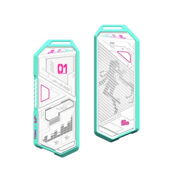 Asus Rog Strix Arion Hatsune Miku Edition USB3.2 Gen 2 SSD Enclosure - White
