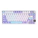 ATTACK SHARK X820 Ultra Wireless Tri-Mode (2.4G + Type-C + Bluetooth)Gasket Mechanical Keyboard - Star White + Gift Switch