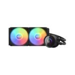 NZXT Kraken 240 RGB 240mm Liquid Cooler With LCD Display - Black - Image 3