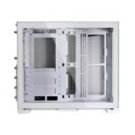LIAN LI O11 Dynamic Mini Front And Side Tempered Glass Panel Micro ATX Tower Case - Snow Edition (No Fans Included) - Image 2