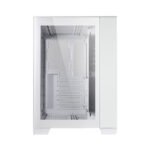 LIAN LI O11 Dynamic Mini Front And Side Tempered Glass Panel Micro ATX Tower Case - Snow Edition (No Fans Included) - Image 3