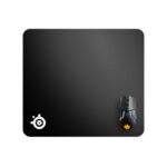 Steelseries QcK Edge Cloth Large (450x400x2mm) Mousepad with Stitched Edges For Extended Durability,Micro-Woven Cloth For Maximum Control,Durable and Washable Optimized For Gaming Sensors