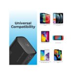 Promate PowerPort 20PD 20W Power Delivery USB-C Wall Charger Black - Image 2