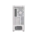 ASUS Tuf Gaming GT302 ARGB ATX Mid Tower Case Left Side Tempered Glass 4x ARGB Fans - White - Image 3
