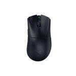Razer DeathAdder V3 HyperSpeed Wireless Esports Gaming Mouse: 55 g Lightweight, Ergonomic & Smooth Touch Texture, Gen 3 Optical Switches, Focus X 26K Optical Sensor - Black