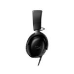HyperX Cloud III – Wired Gaming Headset, PC, PS5, Xbox Series X|S, Angled 53mm Drivers, DTS,USB-C, USB-A, 3.5mm – Black (727A8AA) - Image 2