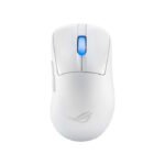 Asus Rog keris Ace II Wireless/Bluetooth RGB Gaming Mouse with 42,000 DPI OutStanding 90-Hour Battery Life - White