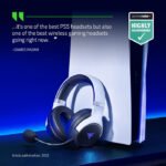 Razer Kaira Pro Dual Wireless Gaming Headset for PlayStation: HyperSense, Triforce 50mm Drivers, Detachable Mic, 2.4GHz and Bluetooth w/SmartSwitch, RGB Chroma, for PS5, PC, Mobile, PS4 - White & Black - Image 2