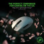 Razer Orochi V2 Mobile Wireless/Bluetooth Mouse Ultra Lightweight, 2 Wireless Modes, Up to 950hrs Battery Life, 5G Advanced 18K DPI Optical Sensor – White - Image 2