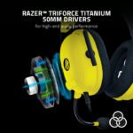 Razer BlackShark V2 ESL Edition Wired (3.5mm & USB DAC) Gaming Headset,THX Spatial 7.1 Surround Sound, Detachable Advanced Passive Noise Cancellation Mic - For PC,PS4/PS5,Switch & Xbox - Image 3