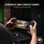 Razer Kishi V2 Mobile Gaming Controller for iPhone (Lightning): Console Quality Controls, Universal Fit, Extendable Bridge, Customizable Triggers - Black - Image 2