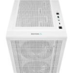 DeepCool CH560 Digital ATX Mid Tower Tempered Glass Side Panel Case with 4 RGB Fans - White - Image 2