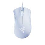 Razer DeathAdder Essential Gaming Mouse: 6400 DPI Optical Sensor, 5 Programmable Buttons, Mechanical Switches, Rubber Side Grips - White
