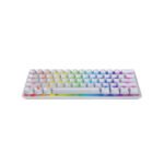 Razer Huntsman Mini Clicky Optical Switches (Purple), 60% Gaming Keyboard, Chroma Rgb Lighting, Pbt Keycaps, Onboard Memory - Mercury White - Image 2