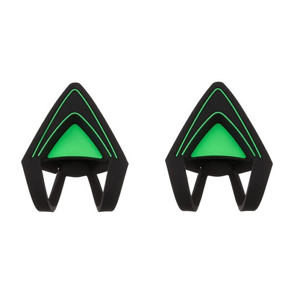 Razer Kitty Ears for Kraken Headsets: Compatible with Kraken 2019, Kraken TE Headsets, Adjustable Straps, Water Resistant Construction - Green