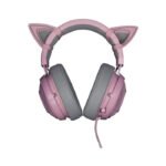 Razer Kitty Ears for Kraken Headsets: Compatible with Kraken 2019, Kraken TE Headsets, Adjustable Straps, Water Resistant Construction - Quartz Pink - Image 3